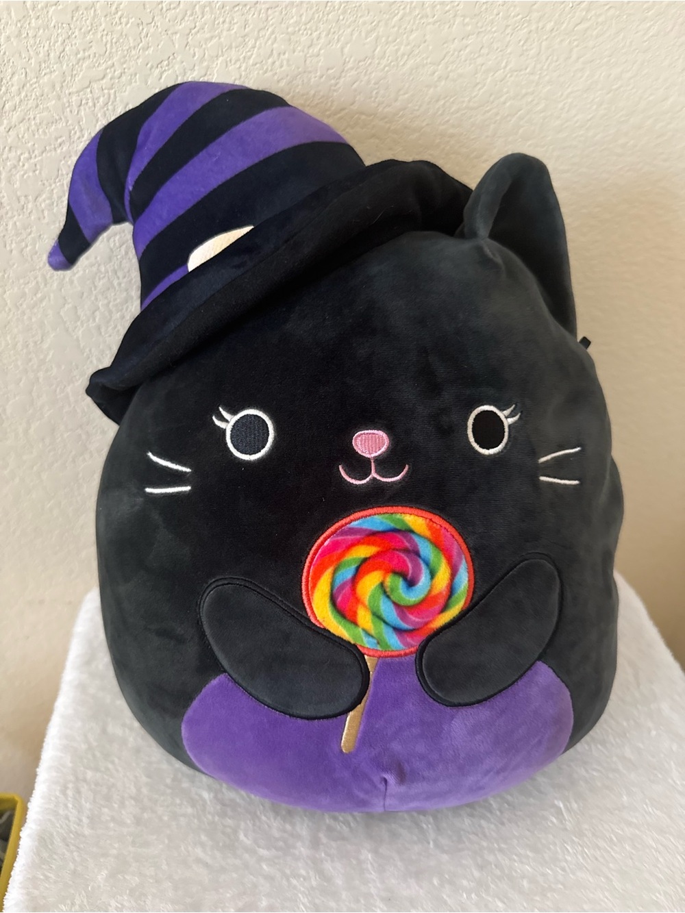 Squishmallows Halloween Witch Cat Plush Stuffed Animal, Washable Medium 14-24 in
